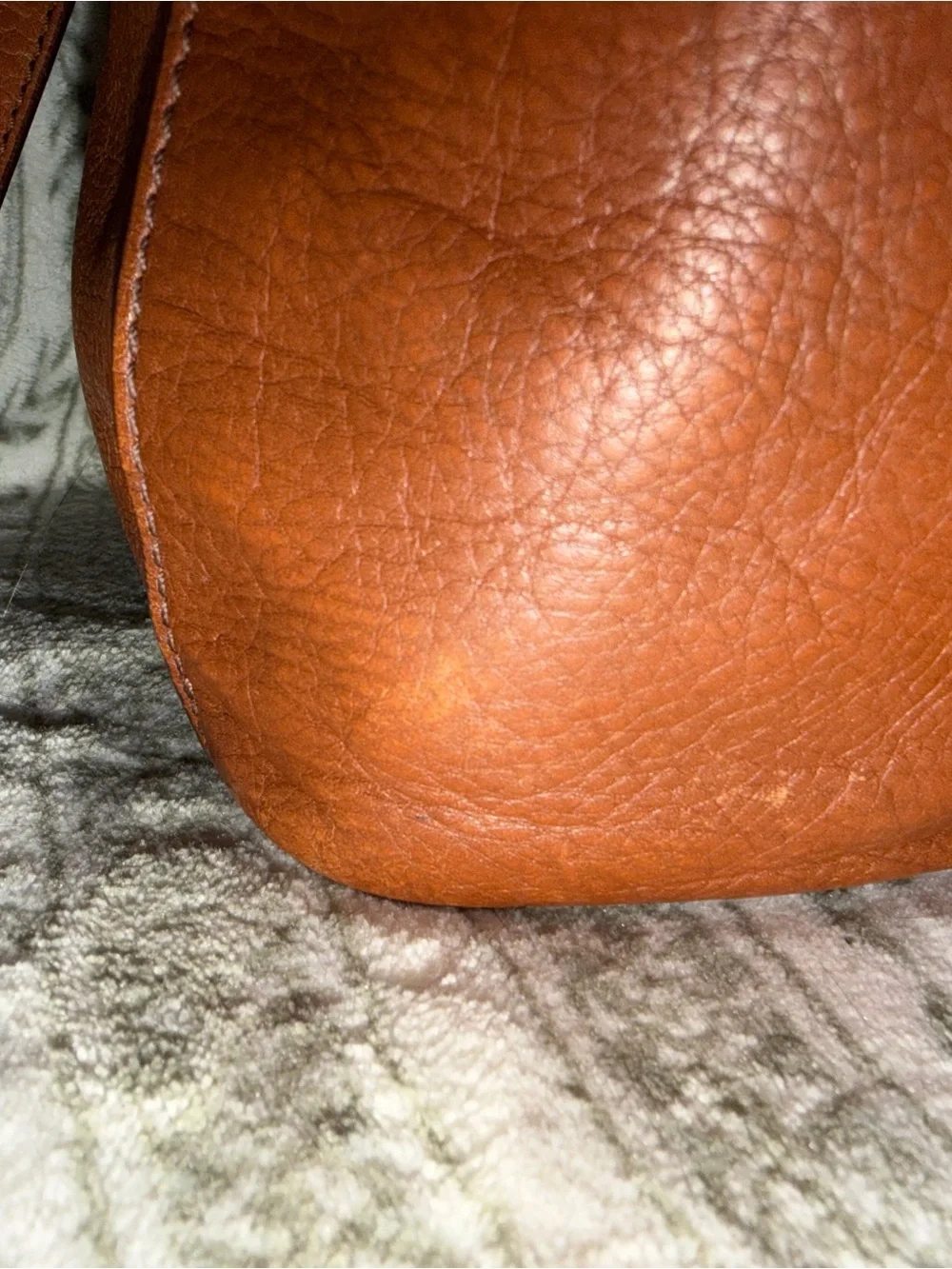 Fossil Emerson Brown Leather Hobo Bag